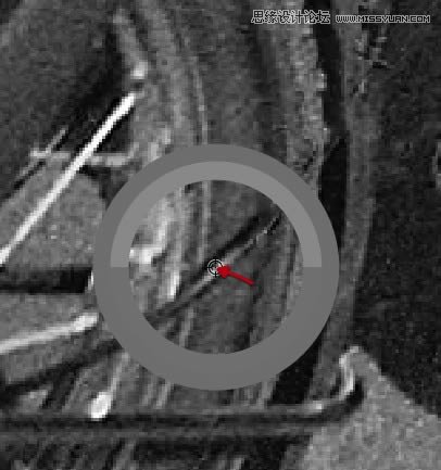 Photoshop修复严重损毁的老照片