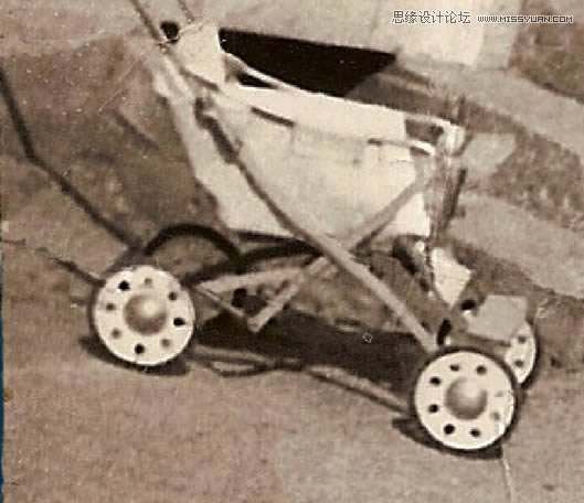 Photoshop修复严重损毁的老照片