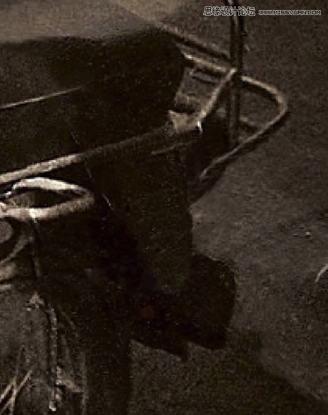 Photoshop修复严重损毁的老照片