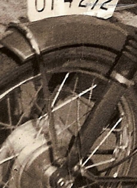 Photoshop修复严重损毁的老照片