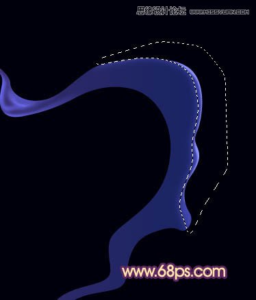 Photoshop绘制烟雾组成创意心形教程