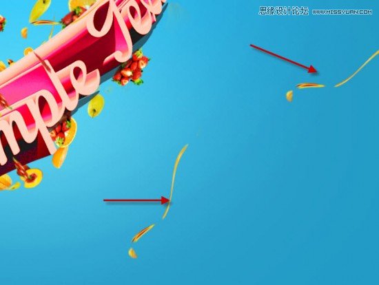 Photoshop轻松设计3D水果效果艺术字教程