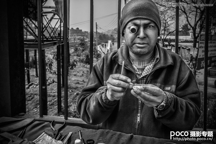 Photoshop调出人像照片超酷的金属暗色效果