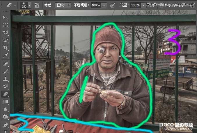 Photoshop调出人像照片超酷的金属暗色效果