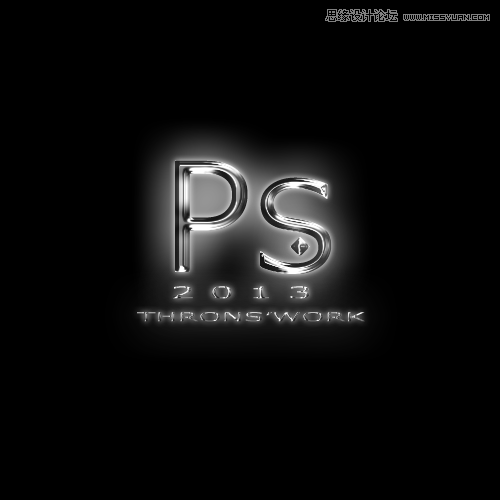 Photoshop打造超强质感金属文字效果