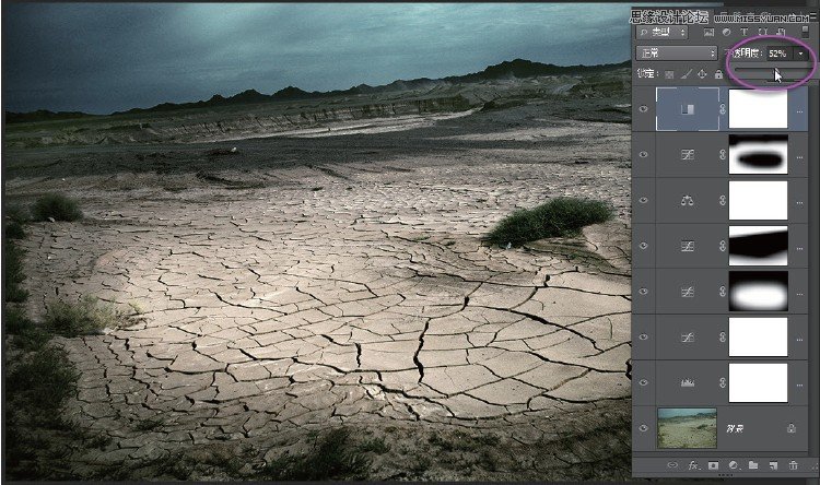 Photoshop还原风景照片本来的影调和色调