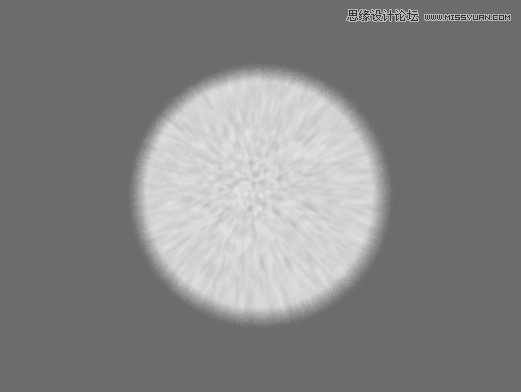 Photoshop快速的打造立体效果的毛毛球