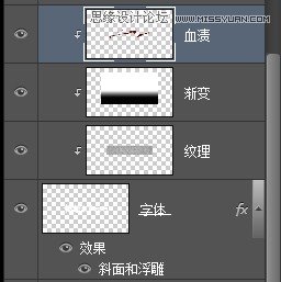 Photoshop制作颓废划痕效果的艺术字教程