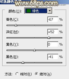 Photoshop调出公园美女秋季唯美黄色调