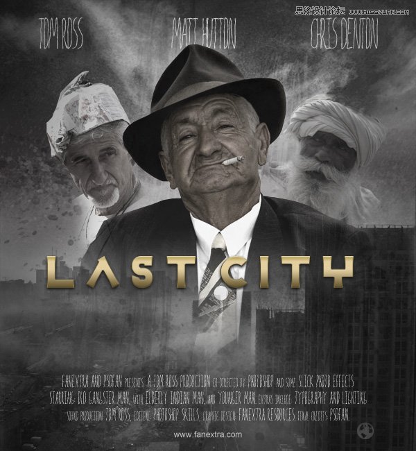 Photoshop设计好莱坞大片风格电影海报