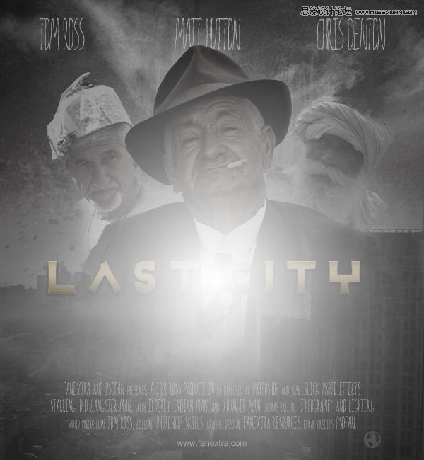 Photoshop设计好莱坞大片风格电影海报