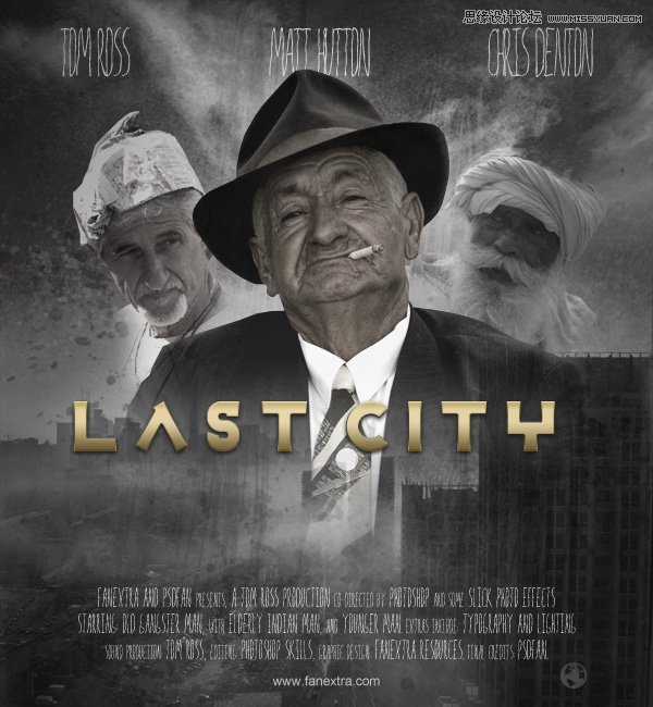 Photoshop设计好莱坞大片风格电影海报