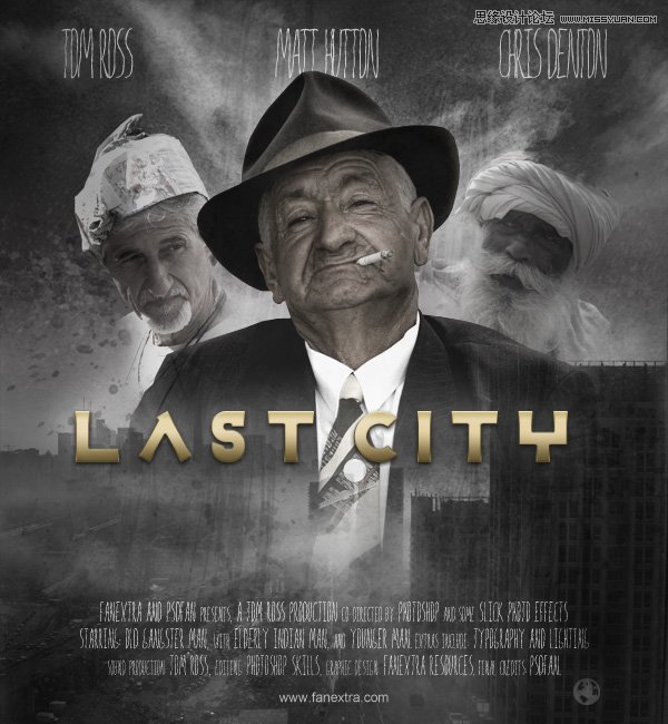 Photoshop设计好莱坞大片风格电影海报