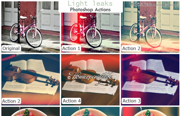 Photoshop制作绚丽光线效果的风景大图