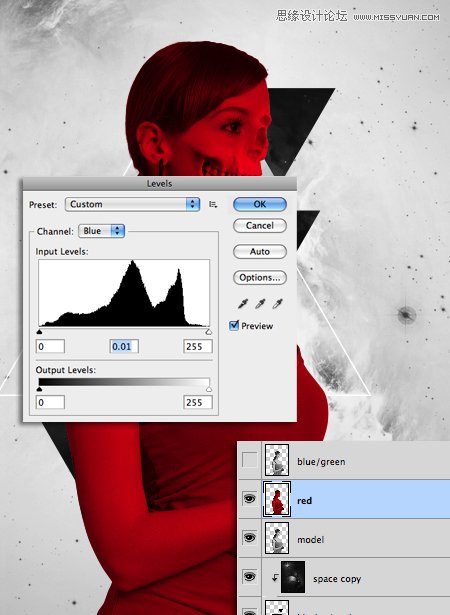 Photoshop合成时尚立体效果的个性海报