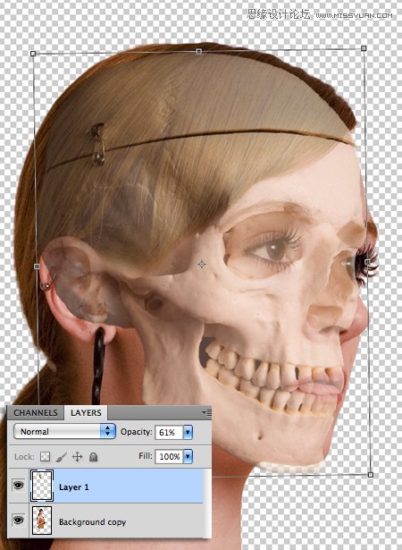 Photoshop合成时尚立体效果的个性海报