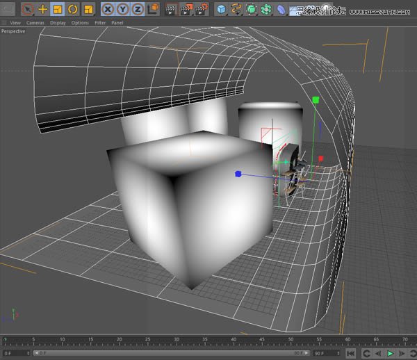 Photoshop结合C4D制作三维立体艺术字