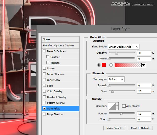 Photoshop结合C4D制作三维立体艺术字