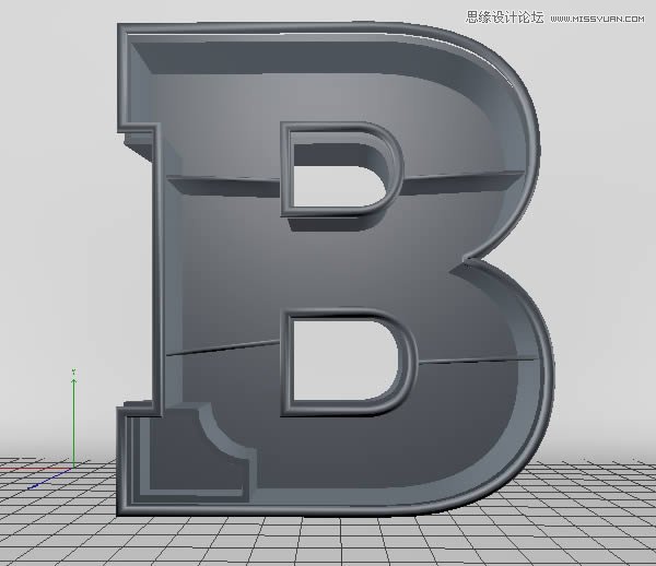 Photoshop结合C4D制作三维立体艺术字
