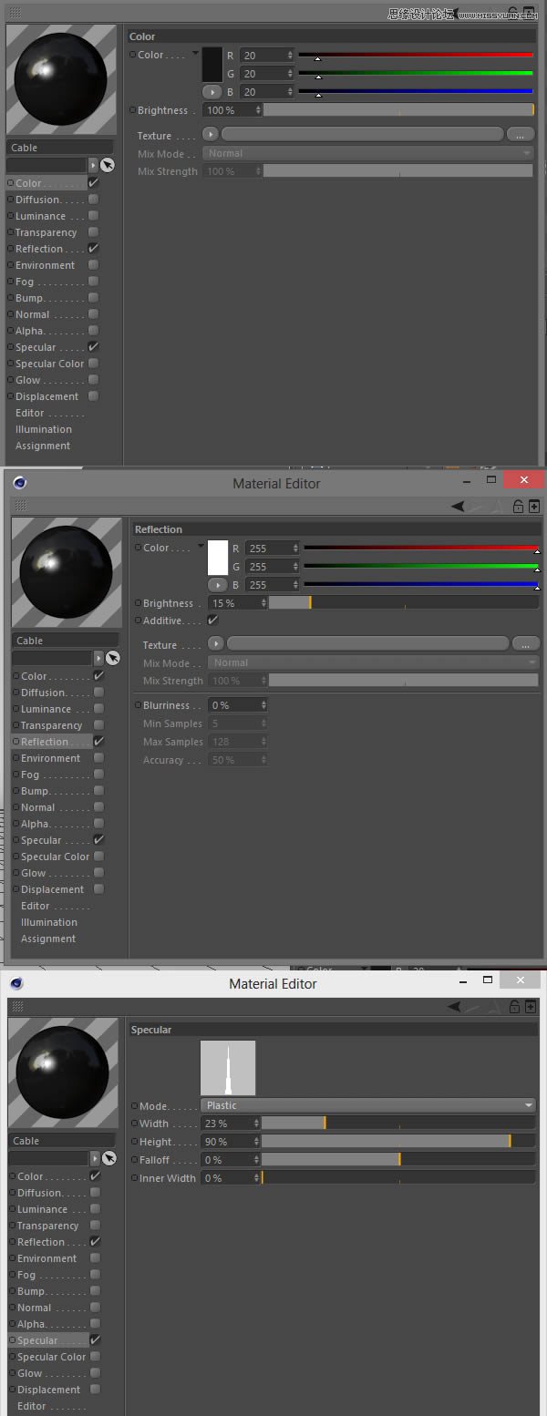 Photoshop结合C4D制作三维立体艺术字