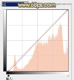 Photoshop调出树林下美女秋季金黄色场景