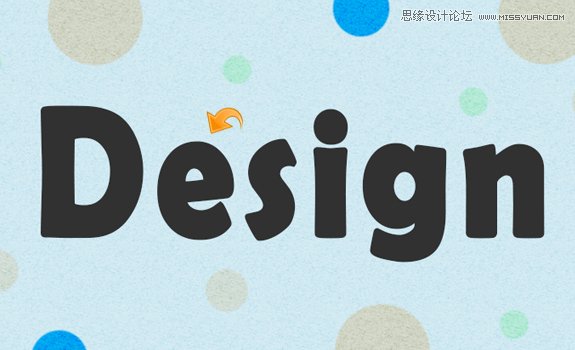 Photoshop制作可爱的纺织面料文字特效