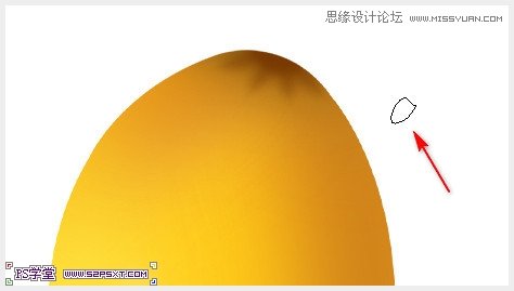 Photoshop鼠绘可口的金色芒果教程