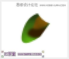 Photoshop鼠绘可口的金色芒果教程