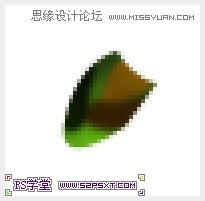 Photoshop鼠绘可口的金色芒果教程