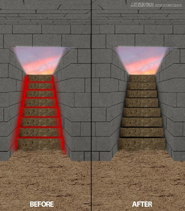 Photoshop创建神秘复古风格的法老古墓