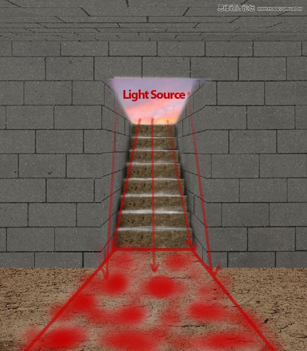 Photoshop创建神秘复古风格的法老古墓