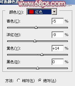 Photoshop调出林下美女唯美的粉色效果