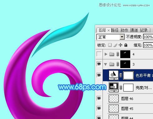 Photoshop制作61儿童节绚丽艺术字教程