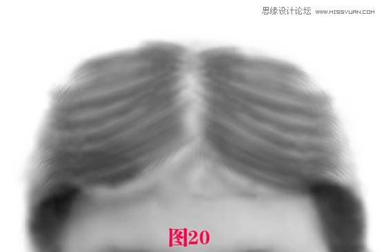 Photoshop修复带有身份证网纹的老照片