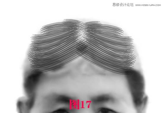 Photoshop修复带有身份证网纹的老照片