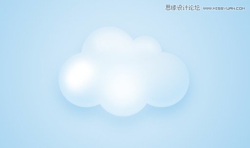 Photoshop设计卡通风格的云彩效果