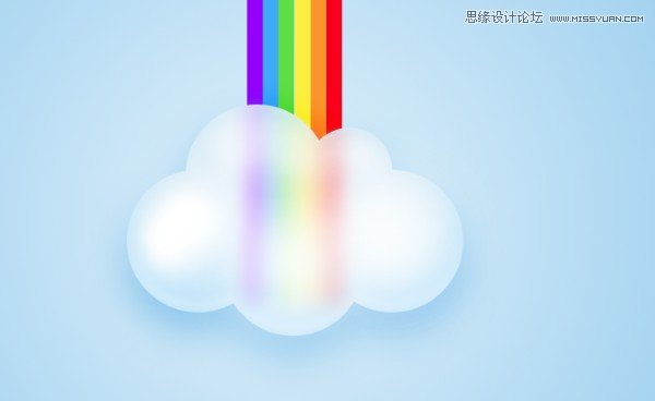 Photoshop设计卡通风格的云彩效果