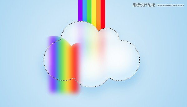 Photoshop设计卡通风格的云彩效果