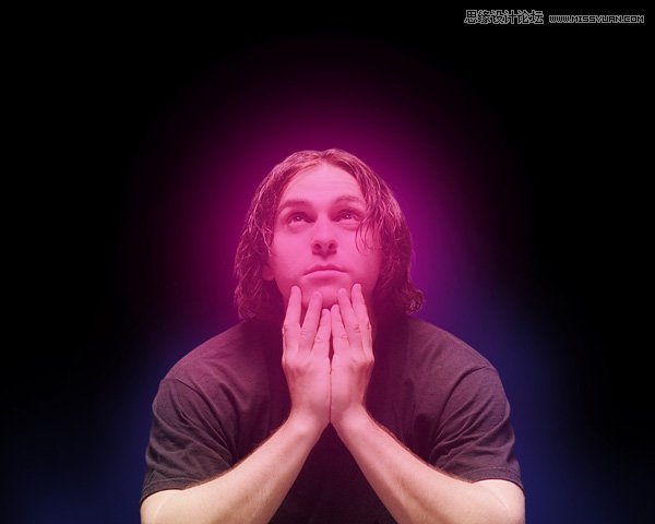 Photoshop制作酷炫的抽象光线人物海报