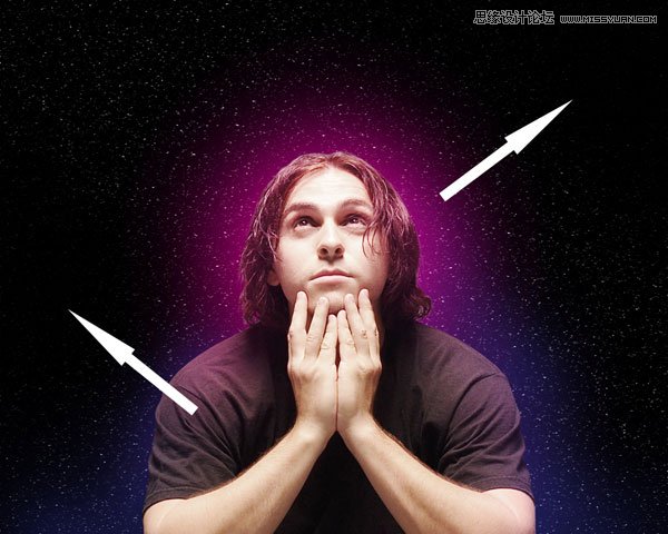 Photoshop制作酷炫的抽象光线人物海报