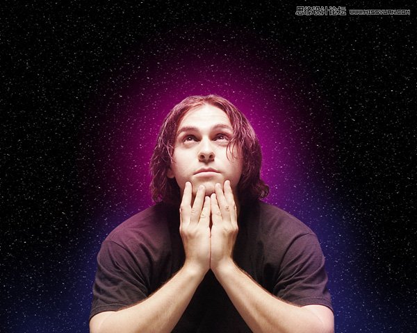 Photoshop制作酷炫的抽象光线人物海报