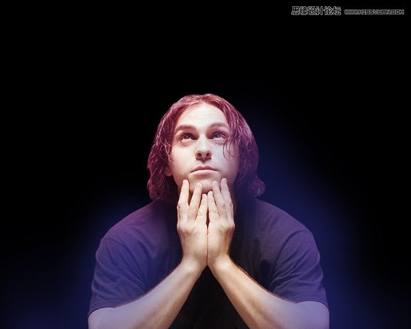 Photoshop制作酷炫的抽象光线人物海报