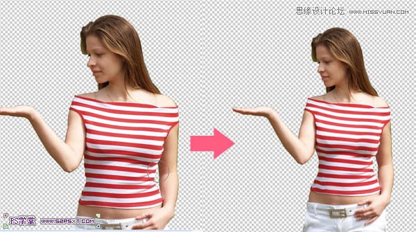 Photoshop合成在和蝴蝶交流的美女仙子