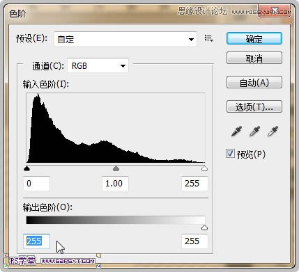 Photoshop合成在和蝴蝶交流的美女仙子