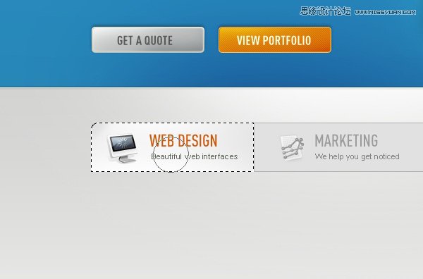 Photoshop从零开始设计漂亮的网页模板