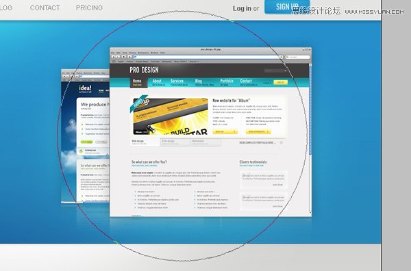 Photoshop从零开始设计漂亮的网页模板