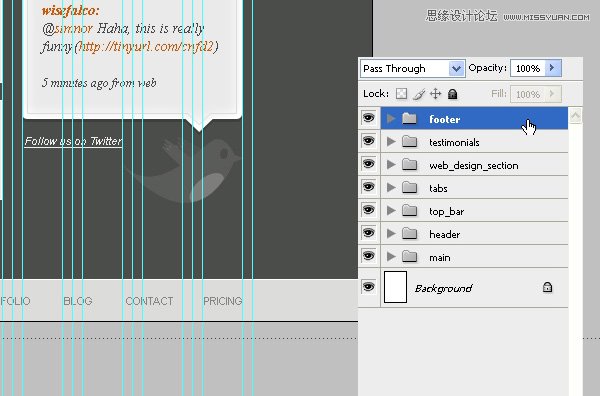 Photoshop从零开始设计漂亮的网页模板
