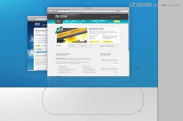 Photoshop从零开始设计漂亮的网页模板