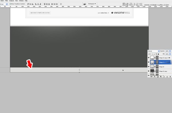 Photoshop从零开始设计漂亮的网页模板