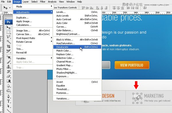 Photoshop从零开始设计漂亮的网页模板